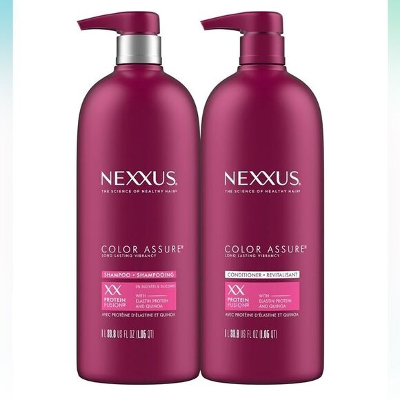 Nexxus Color Assure Shampoo and Conditioner Set, Bundle, Jumbo XL Size, NEW - Picture 1 of 1